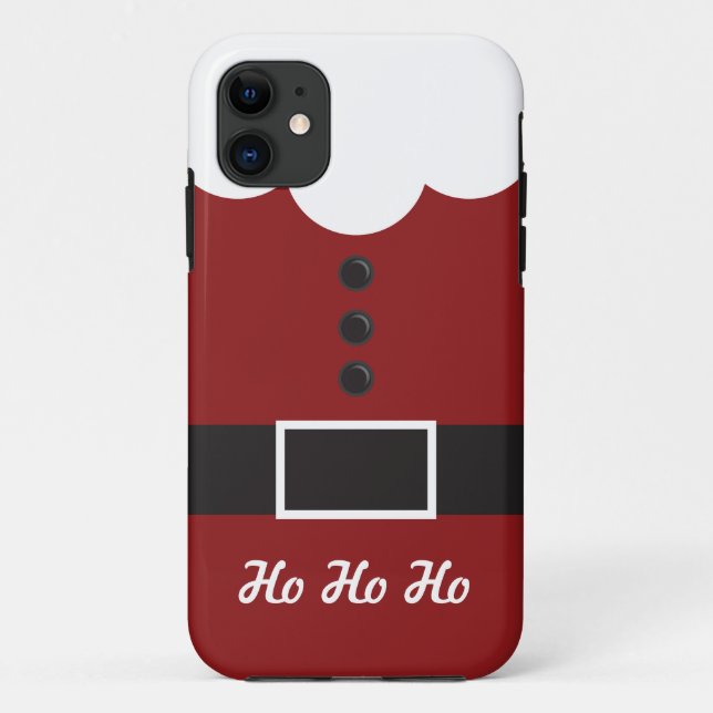 Ho Ho Ho Père Noël Suit Christmas iPhone 5 Coque (Dos)
