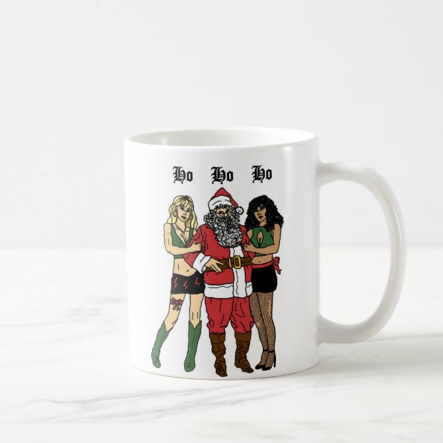 Ho Ho Ho tasse de Père Noël (Droite)