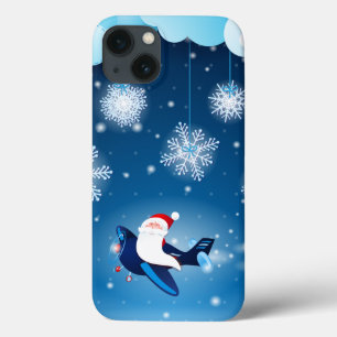 Ho ho ! Père Noël dans l'avion, coque ipad