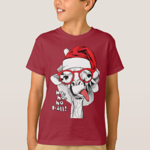Ho Ho Y’all Giraffe Boys T-Shirt