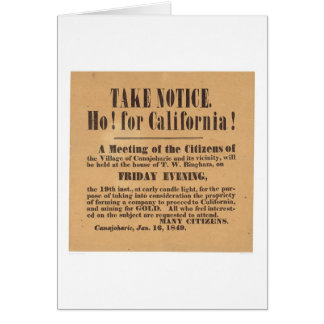 Ho ! pour la Californie ! 1849 (1759A)