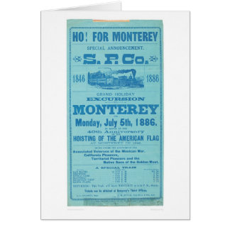 Ho pour Monterey ainsi. Publicité Pacifique