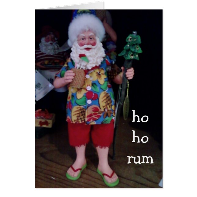 HO RUM DÉCONTRACTÉ NOËL SOUHAITE (Devant)