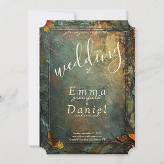 Hobbiton Haven Faire-part de mariage