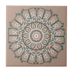 Hobo unique dentelle Beige Design Carreaux en céra