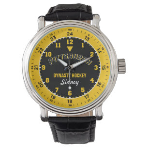 Hockey de dynastie de Pittsburgh 24 montres