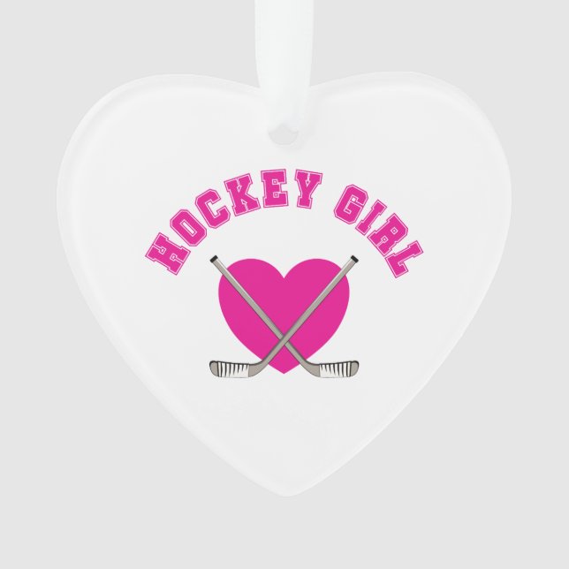 Hockey Girl Coeur rose (devant)