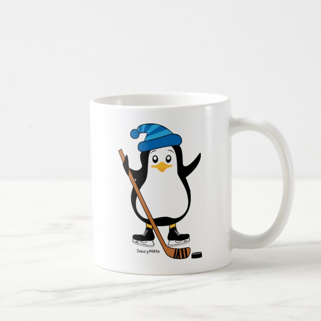 Hockey Penguin Mug (Droite)