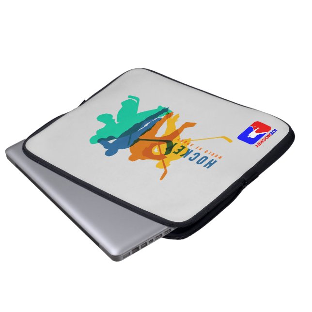 Hockey | Sac à manches pour ordinateur portable 15 (Devant bas)