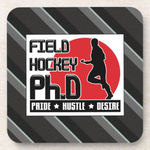 Hockey sur gazon Ph.D. Cork Dessous de verre arriè