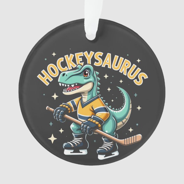 Hockeysaurus Dinosaure de hockey sur glace Amateur (devant)
