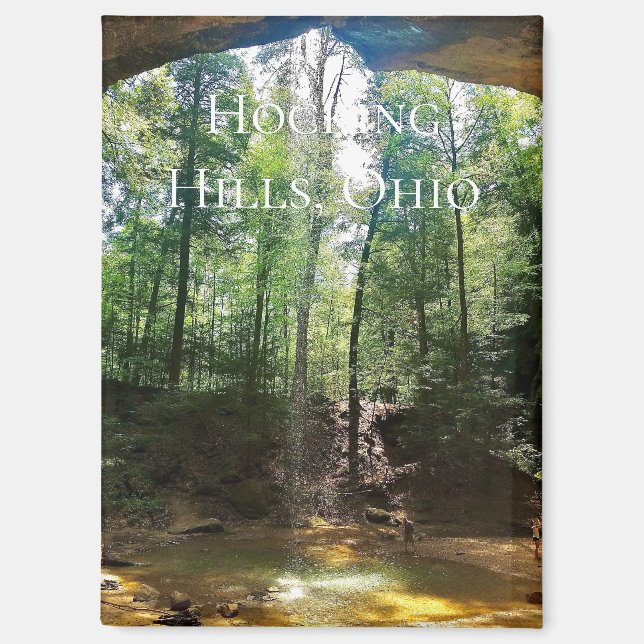 Hocking Hills Ohio Magnet  (Recto)