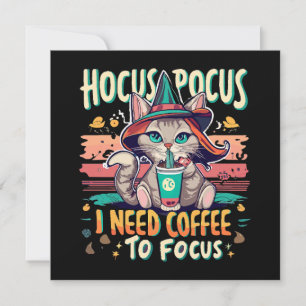 Hocus Focus - J'ai besoin de café pour me concentr