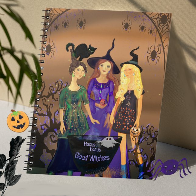 Hocus Pocus Bonne Sorcière Carnet Halloween (Hocus Pocus Good Witches Halloween Notebook)