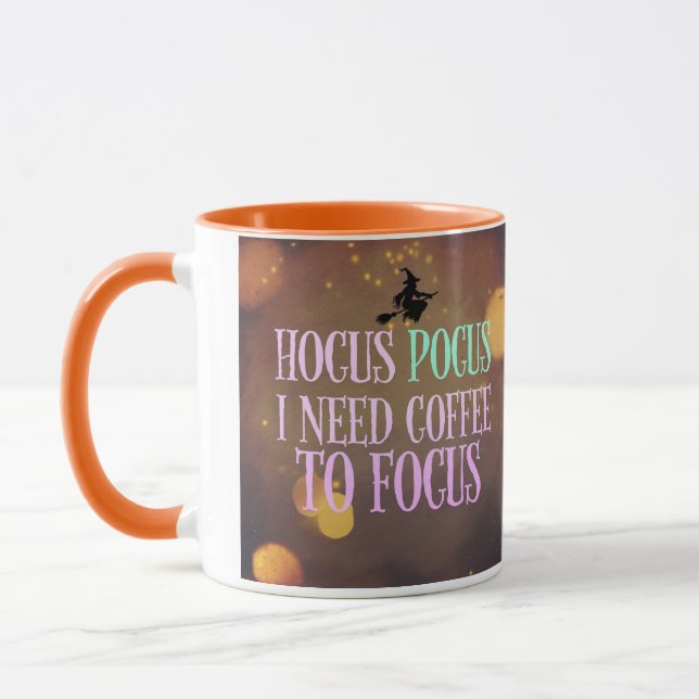 Hocus Pocus Café Mug - Besoin de café pour se conc (Gauche)