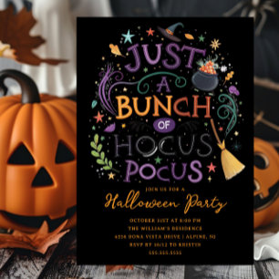 Hocus Pocus Halloween Fête Invitation