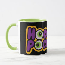 Hocus Pocus Moderne Orange et Noir Halloween Mug