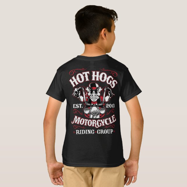 Hogs™ chaud badine le T-shirt classique (Dos entier)