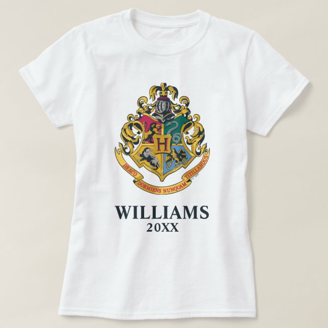 Hogwarts | T-shirt de vacances en famille (Design devant)