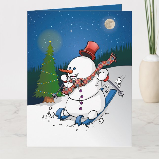 Hohoho Joyeux Noël. Carte de vœux (Devant)