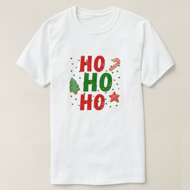 HoHoHo T-shirt Noël (Design devant)