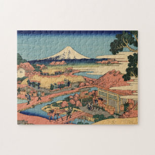 Hokusai - Fuji View Paysage Jigsaw Puzzle