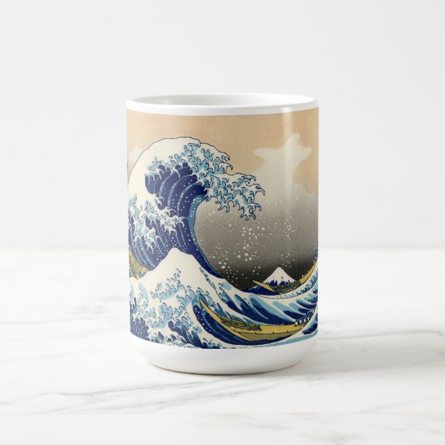 Hokusai la grande tasse de vague (Centre)
