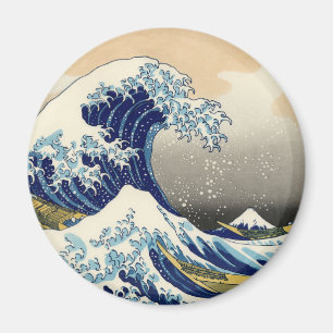 Hokusai le grand aimant de vague