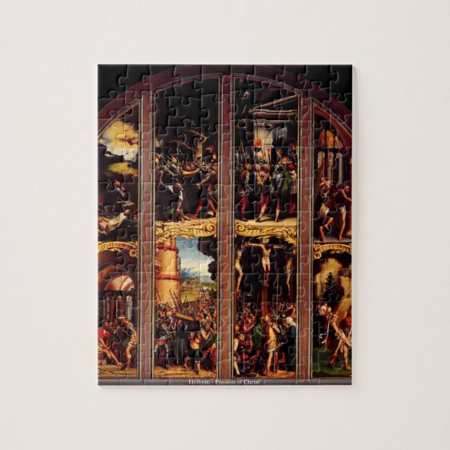 Holbein - passion de puzzle du Christ (Vertical)