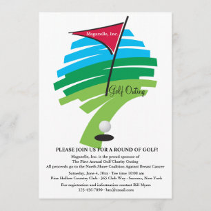 Hole In One Golf Invitation