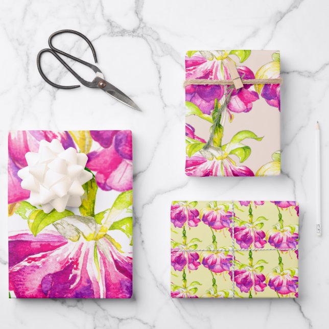 Holi sur un jeu de papier d'enveloppement (Recto)