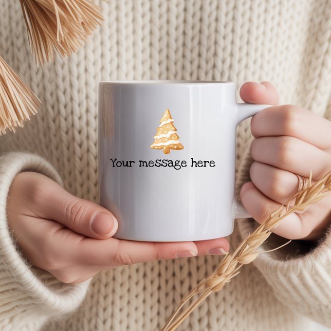 Holiday Festive Mug with Custom Text for Mom & Dad (couple christmas mug, christmas mug gift set, santa mug, cozy christmas mug, hot cocoa mug,)