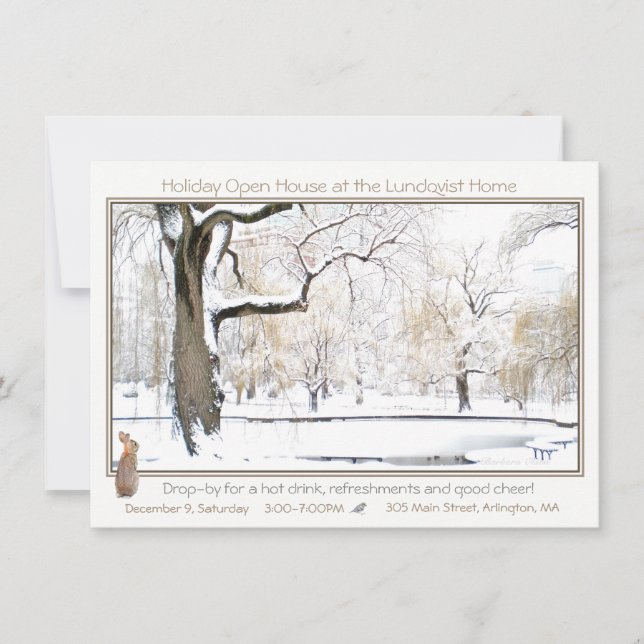 Holiday Open House : invitation (Devant)