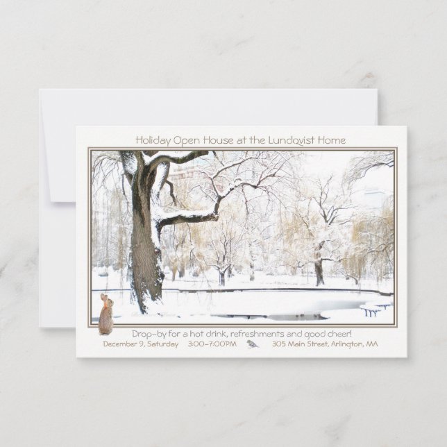 Holiday Open House : invitation (Devant)