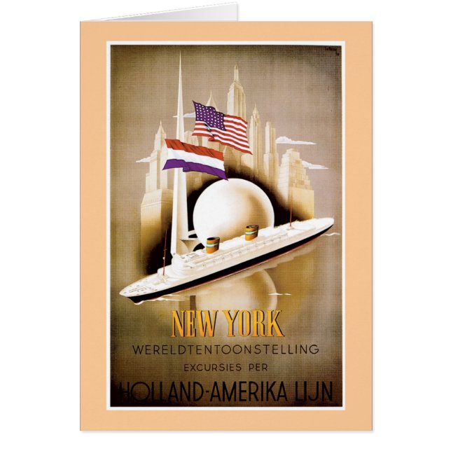 Holland America Line New York (Devant)