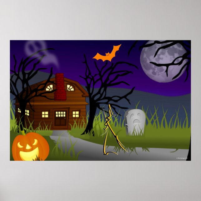 HOLLOWEEN POSTERS - FOURNITURES DE PARTI - CADEAUX (Devant)