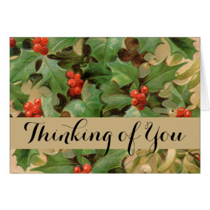 Holly Tree Noël Vintage