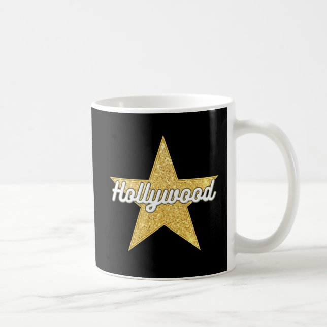 Hollywood Boulevard Script et Star Coffee Mug (Droite)
