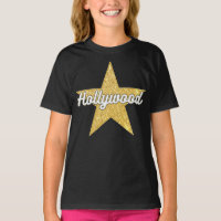 Hollywood Boulevard Script et Star T-Shirt