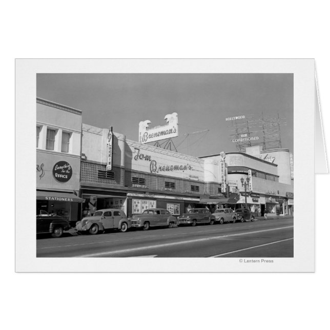 Hollywood, CA Town View Tom Breneman (Devant horizontal)