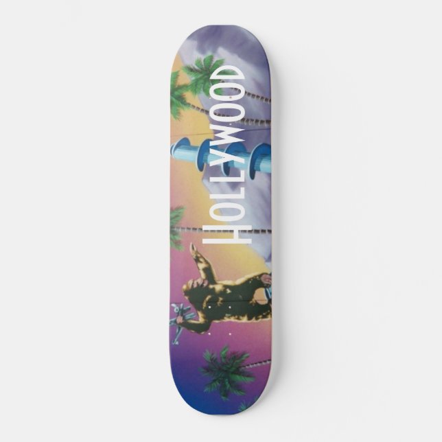 Hollywood California King King Movie Skateboard CA (Recto)