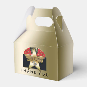 HOLLYWOOD Golden Retro Ballotins de fête d'anniver