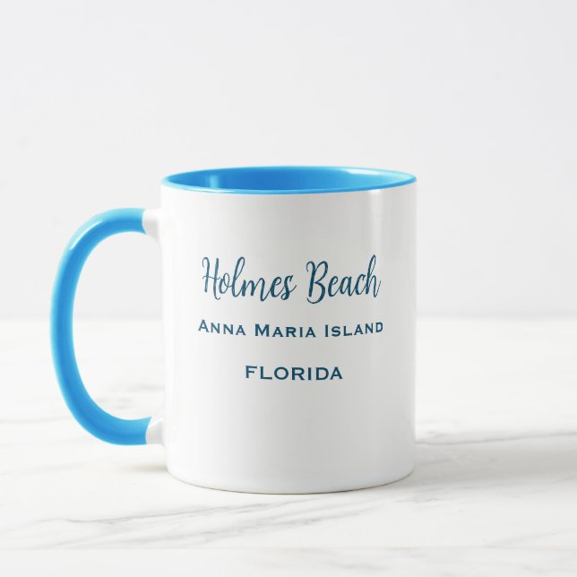 Holmes Beach Floride Café Mug (Gauche)