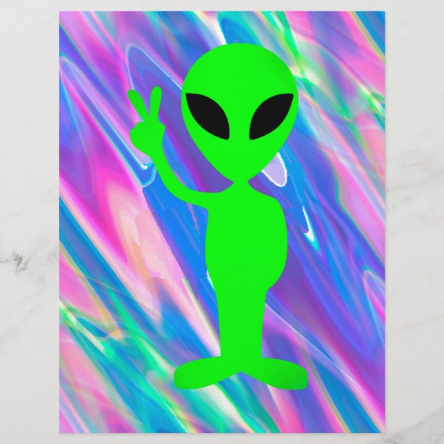 Hologramme alien (Devant)