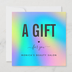 Holographique Unicorn Rainbow Heart moderne Salon 