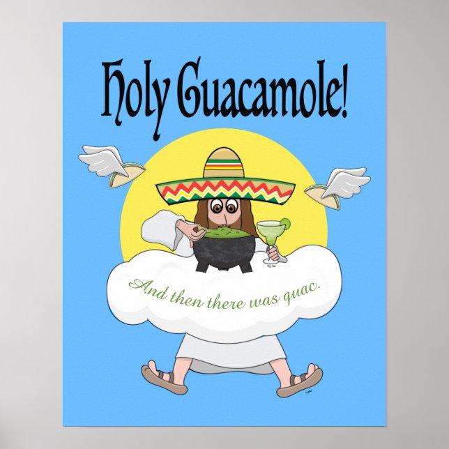 Holy Guacamole Poster (Devant)