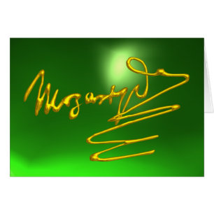 HOMAGE À MOZART Gold Signature du compositeur Gree