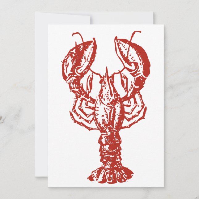 Homard Art, Roi des cadeaux de fruits de mer (Devant)