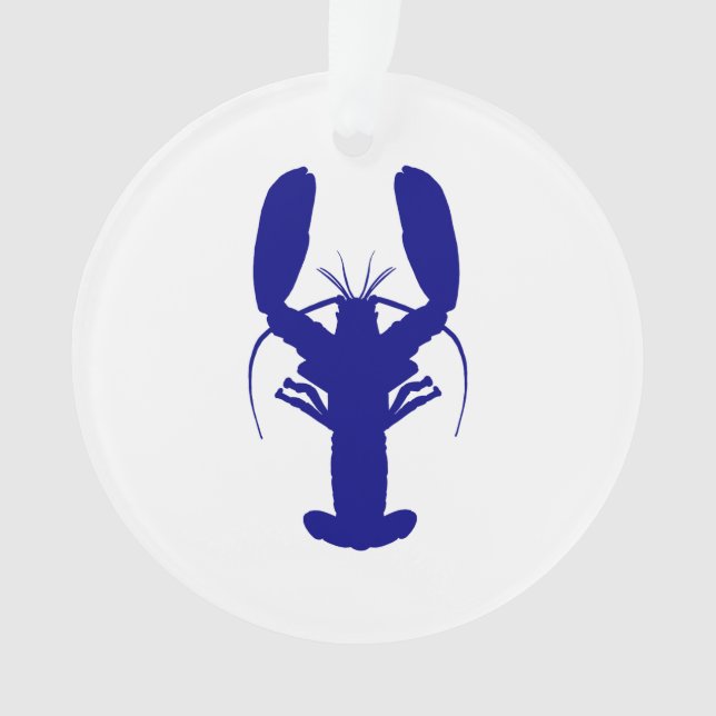 Homard côtier de décor de bleu marine (devant)