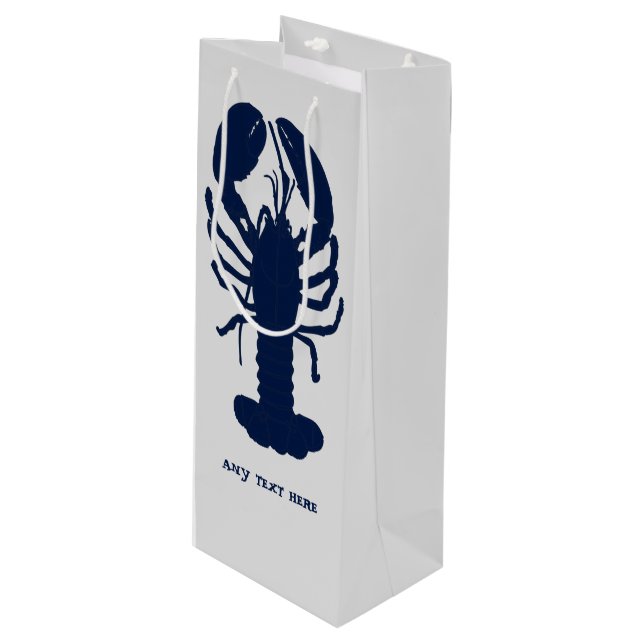 Homard de la marine gris Toutes les occasions Sac  (Devant Angle)